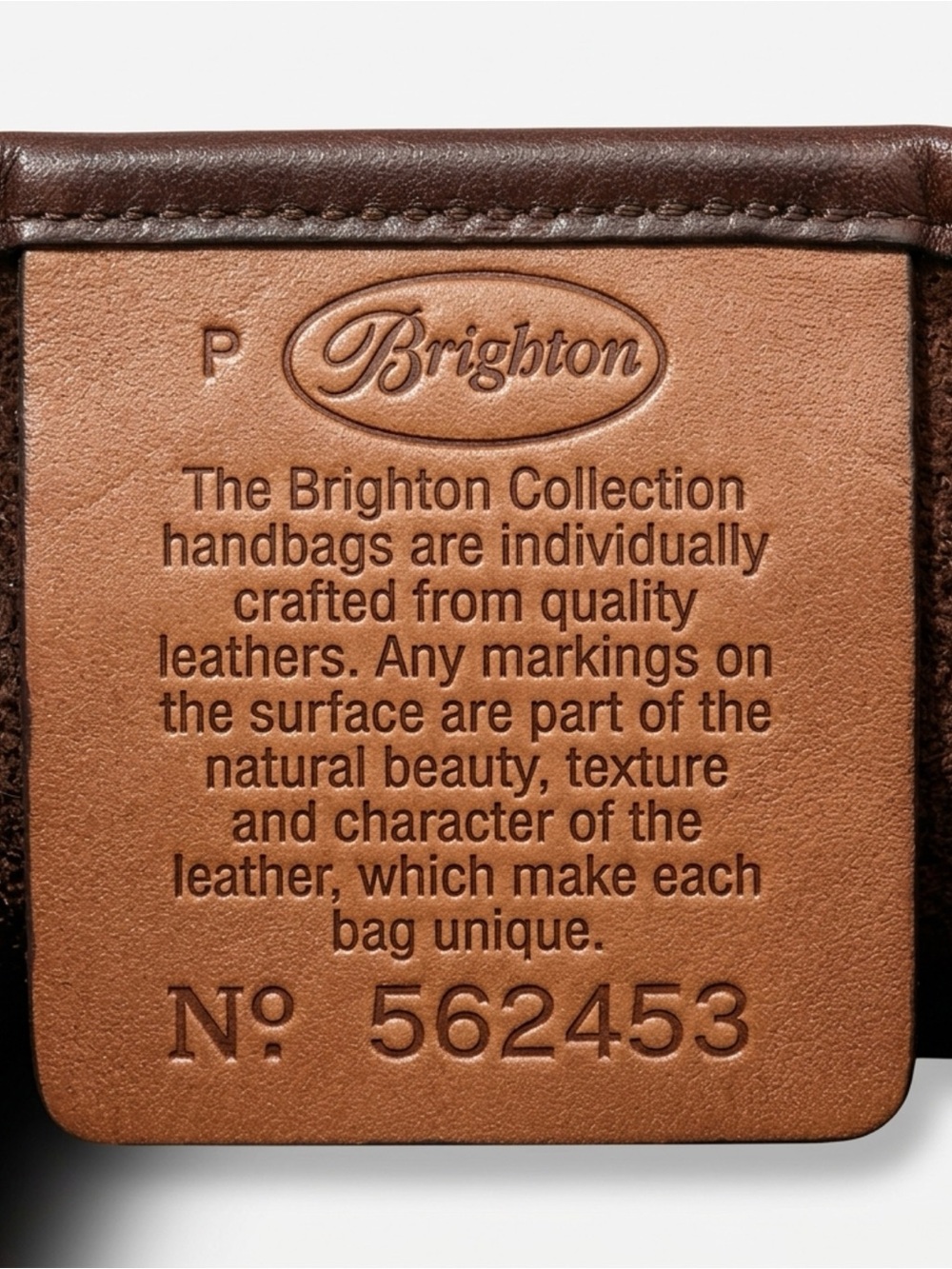 🤎 Vintage Brighton Leather Bucket Bag | Croc Embossed Trim | Authentic 🤎 - Picture 3 of 7